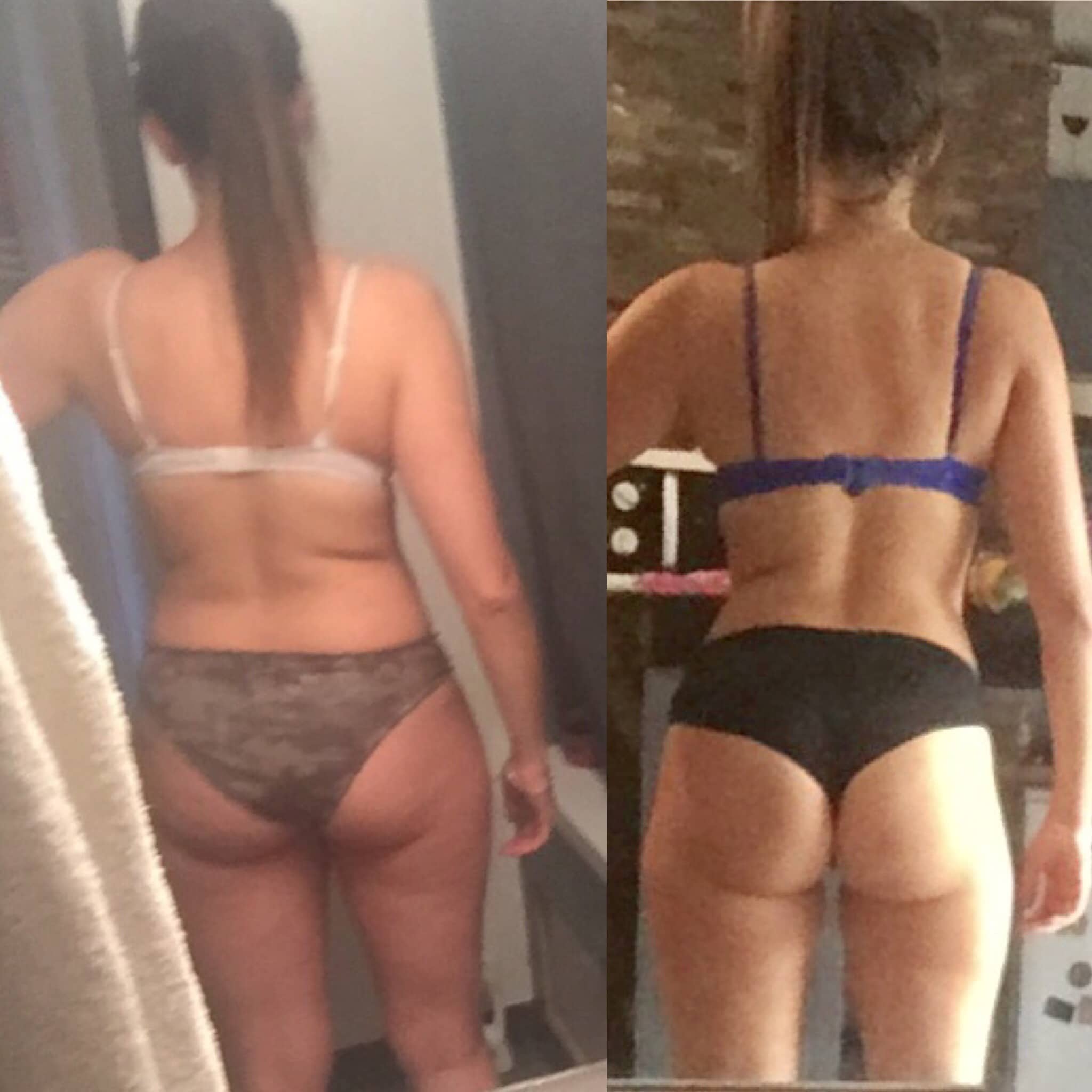 Évolution physique avant après — Coach NutriSport