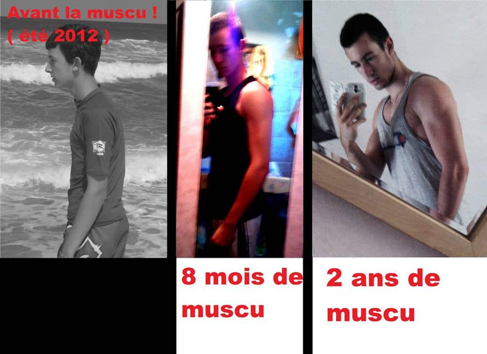 Évolution physique avant après — Coach NutriSport