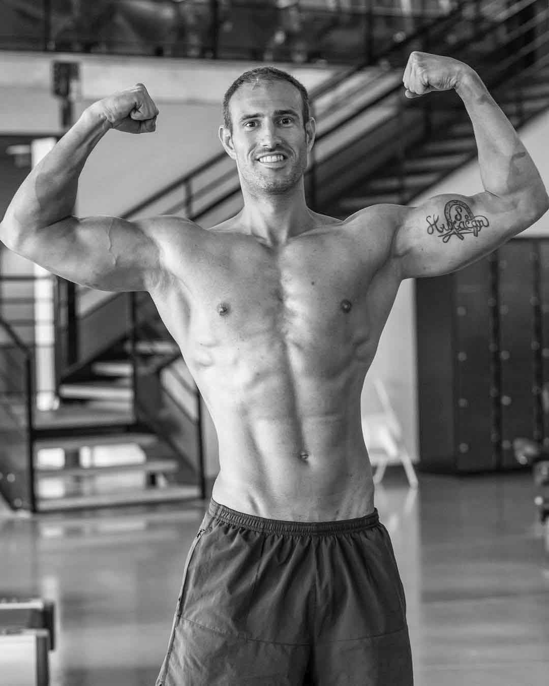 Sébastien Coutaud, coach sportif, en salle