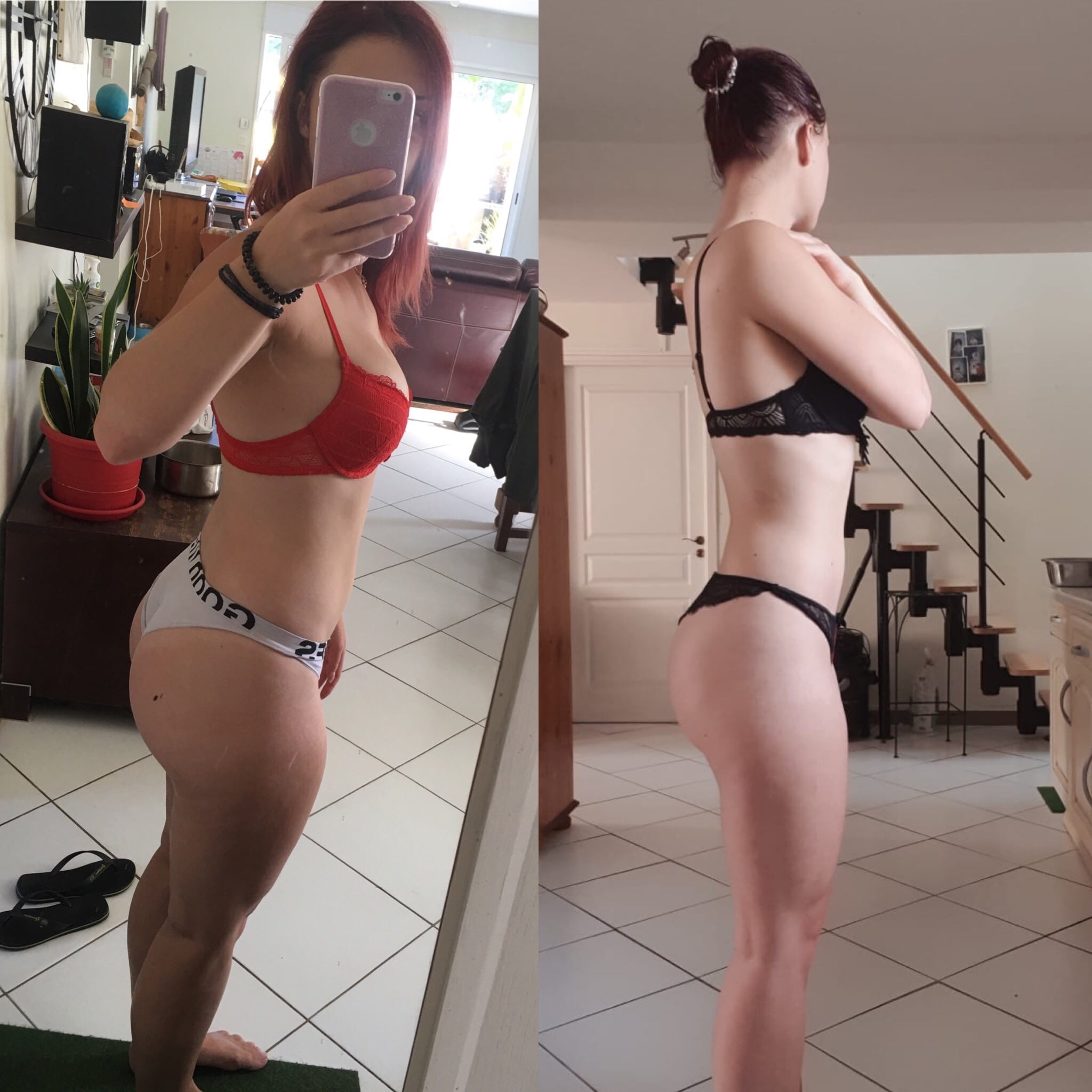 Évolution physique avant après — Coach NutriSport