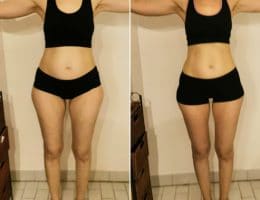 Évolution physique avant après — Coach NutriSport