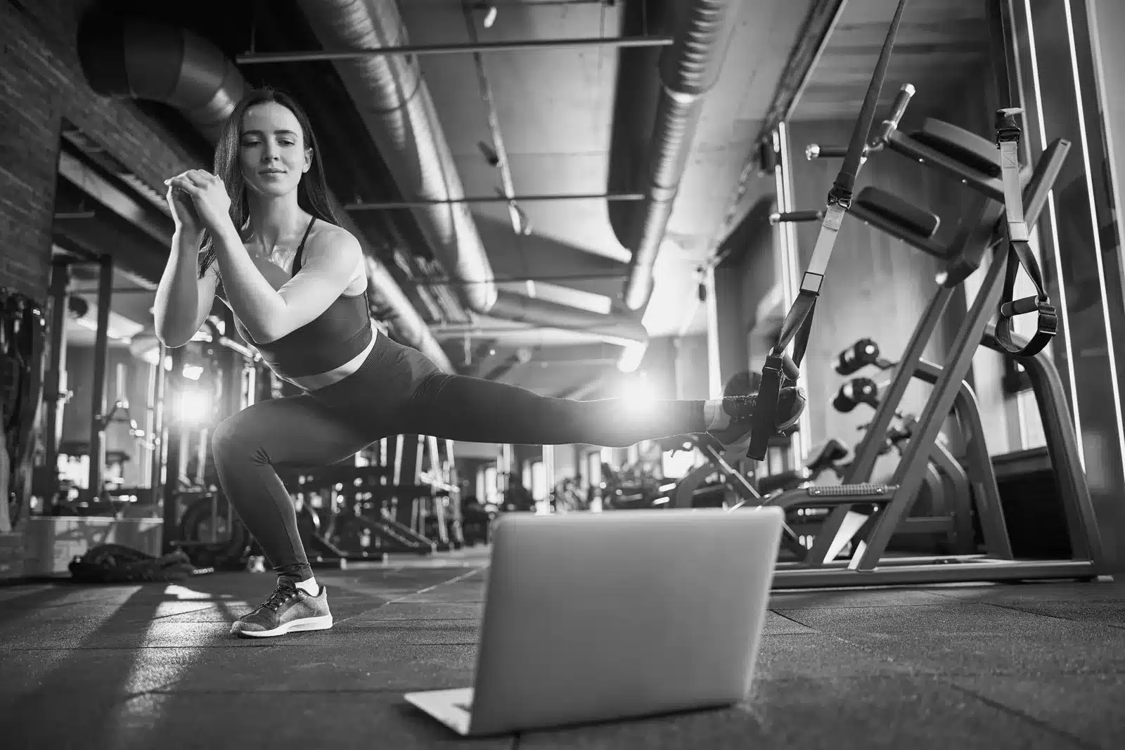 Coaching sportif en ligne — transformation sur 6 mois