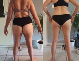 Évolution physique avant après — Coach NutriSport