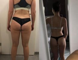 Évolution physique avant après — Coach NutriSport