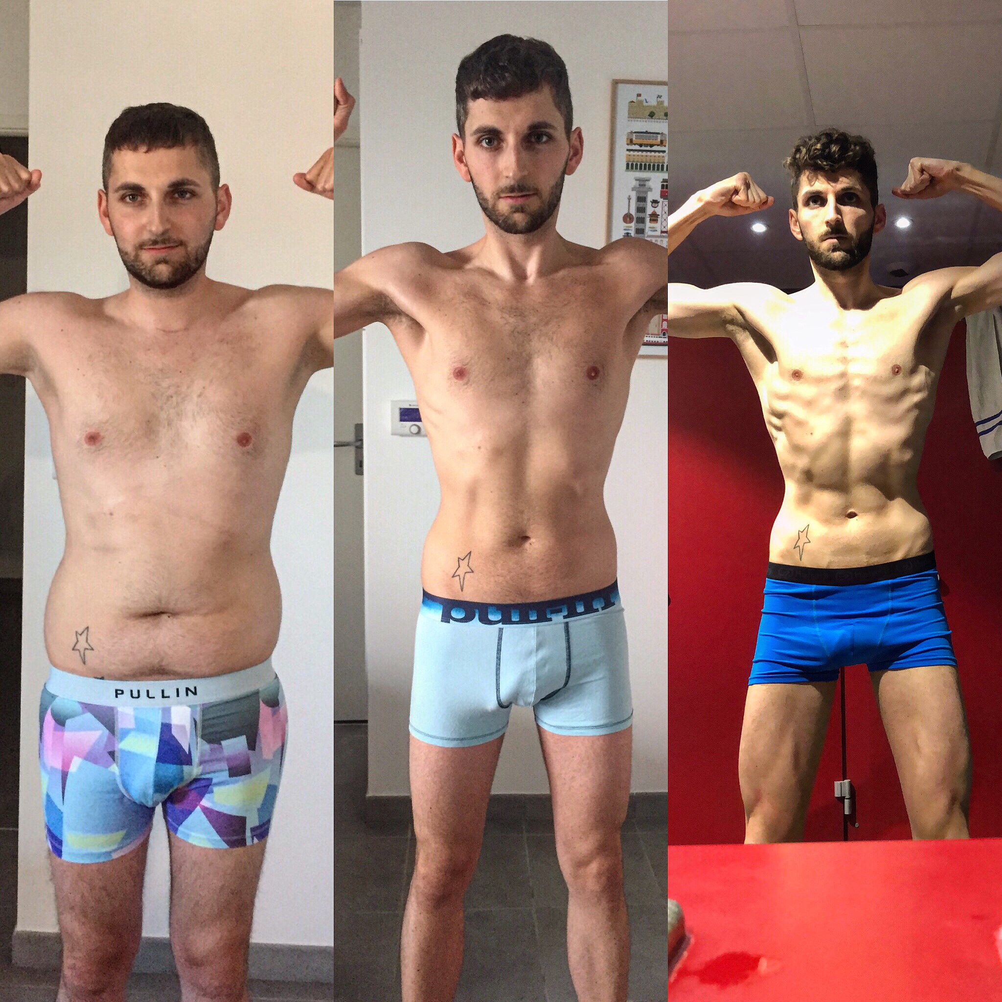 Transformation avant après 8