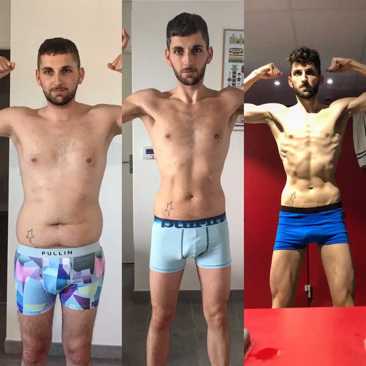 Transformation avant après 8