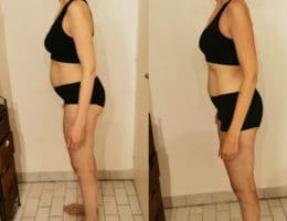 Évolution physique avant après — Coach NutriSport