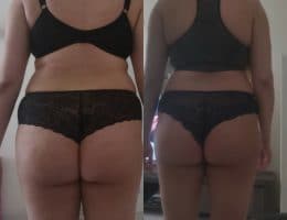 Évolution physique avant après — Coach NutriSport