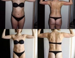 Évolution physique avant après — Coach NutriSport