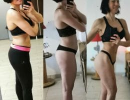 Perte de poids avant après — Coach NutriSport