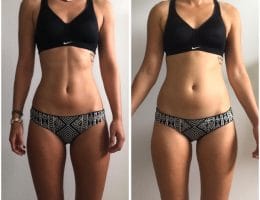 Évolution physique avant après — Coach NutriSport