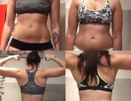 Évolution physique avant après — Coach NutriSport