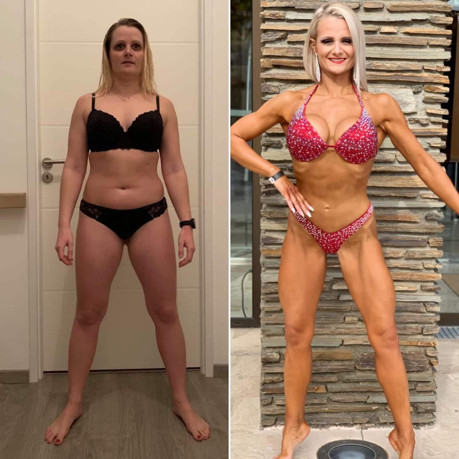 Transformation musculation 3 mois à 1 an