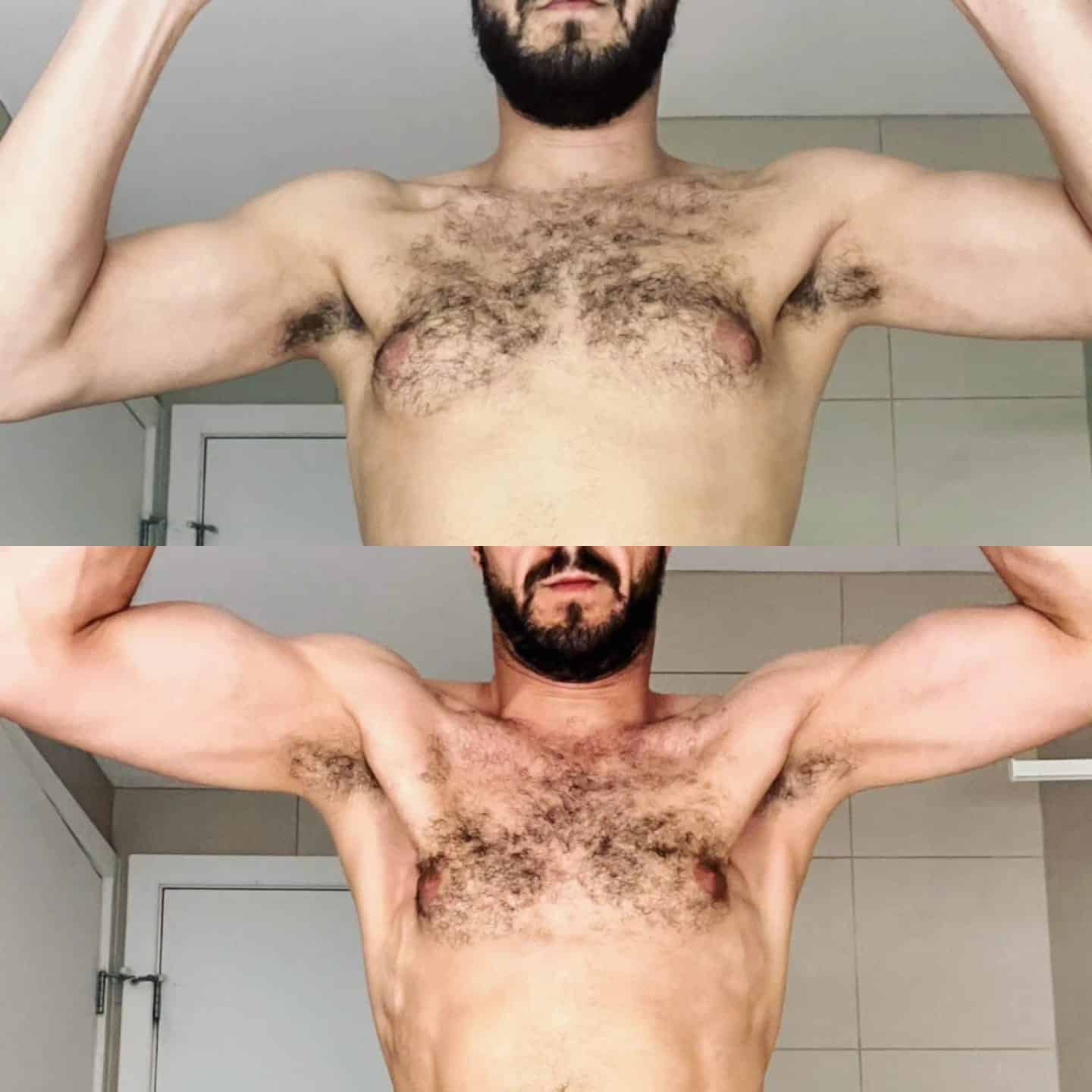 Perte de poids avant après — Coach NutriSport