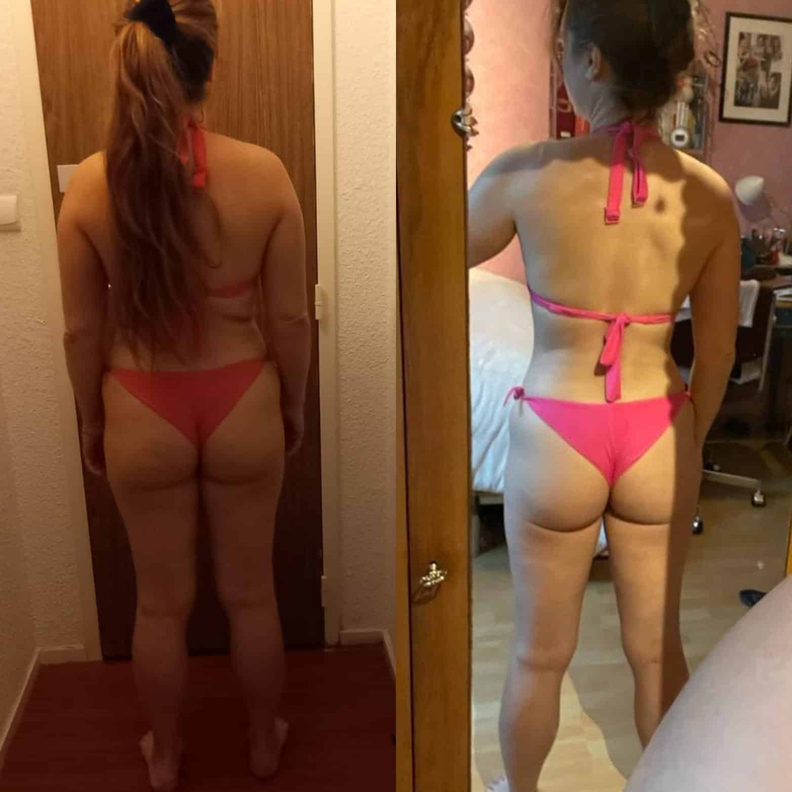 Perte de poids avant après — Coach NutriSport