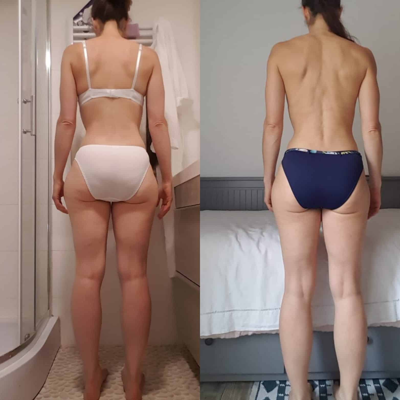 Perte de poids avant après — Coach NutriSport