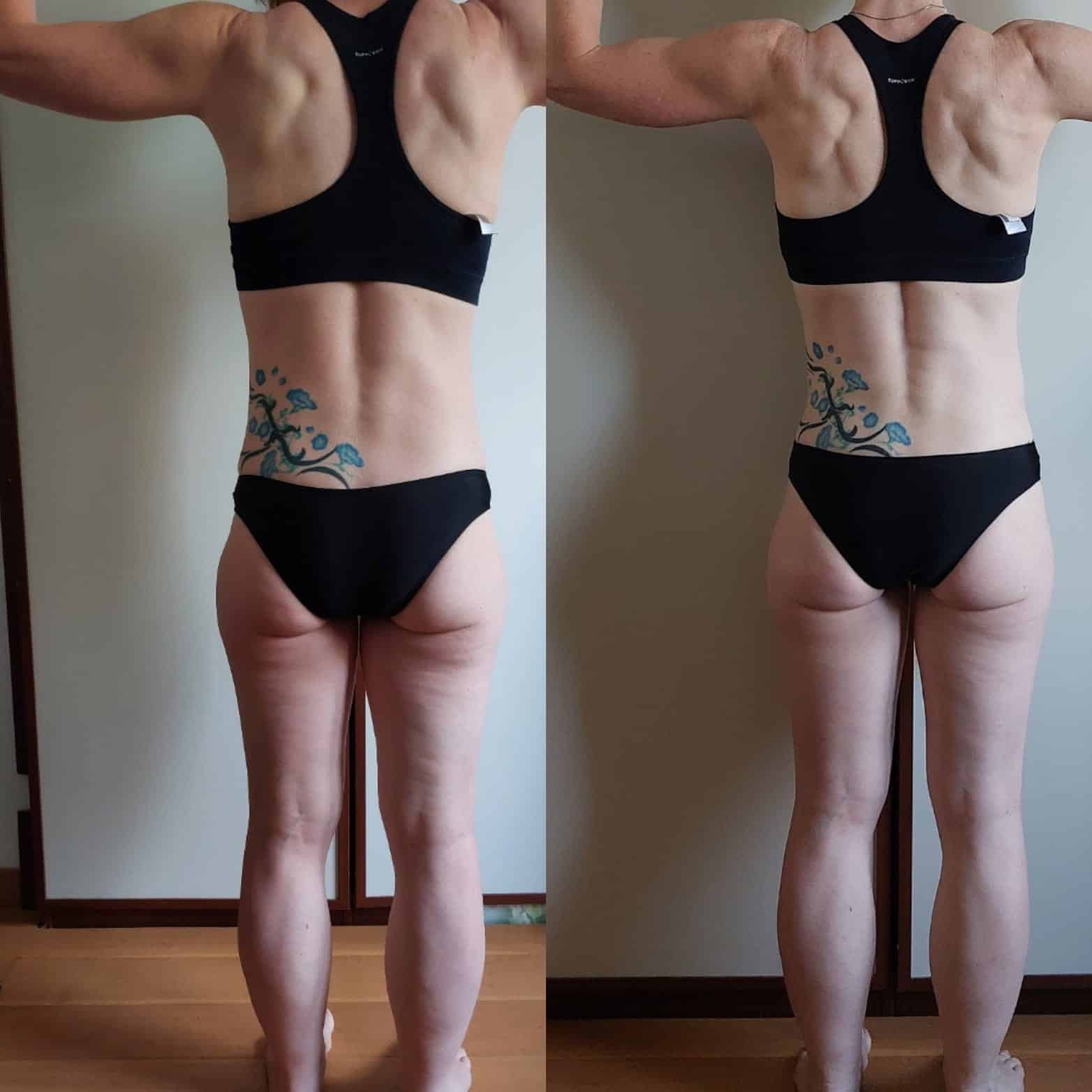 Perte de poids avant après — Coach NutriSport