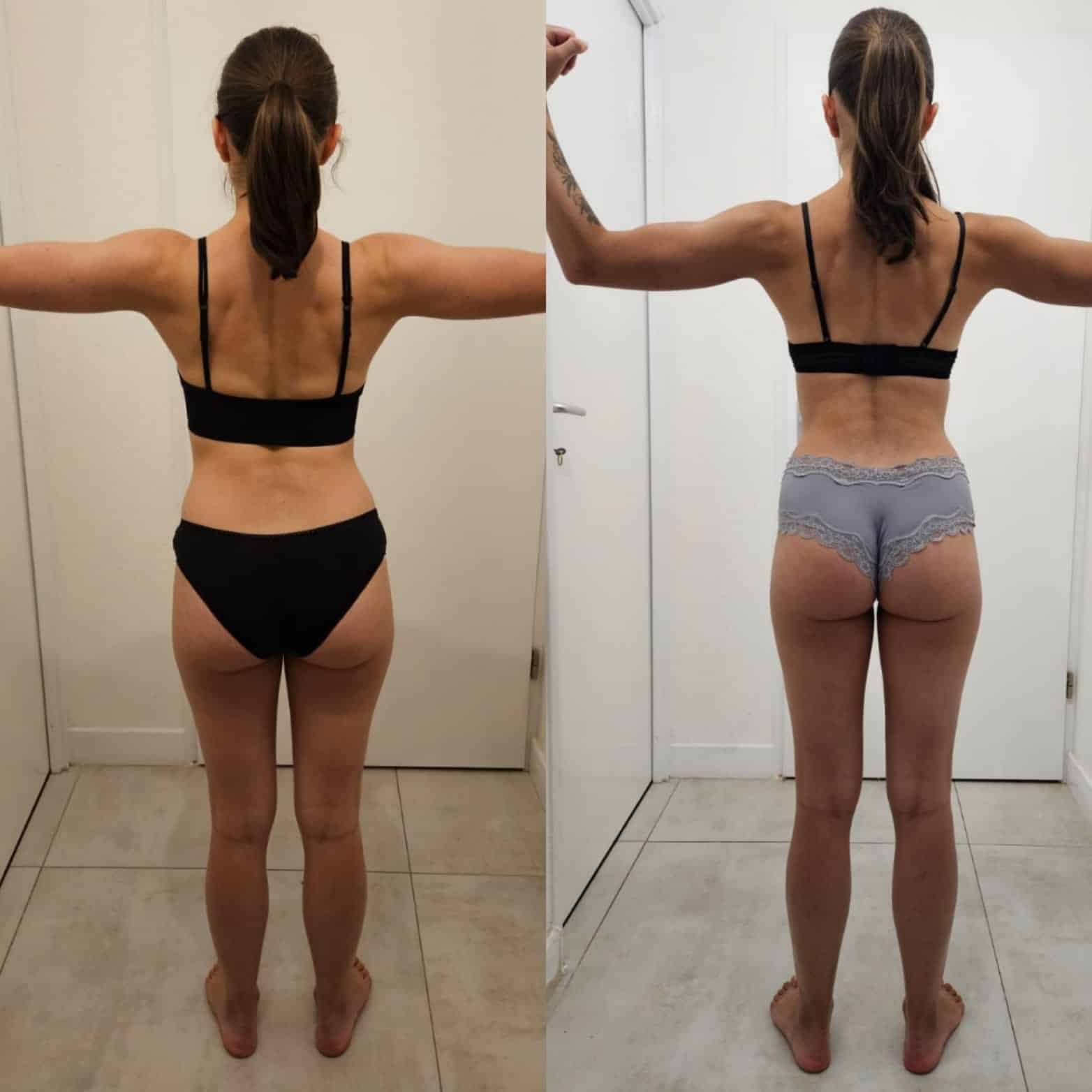 Perte de poids avant après — Coach NutriSport