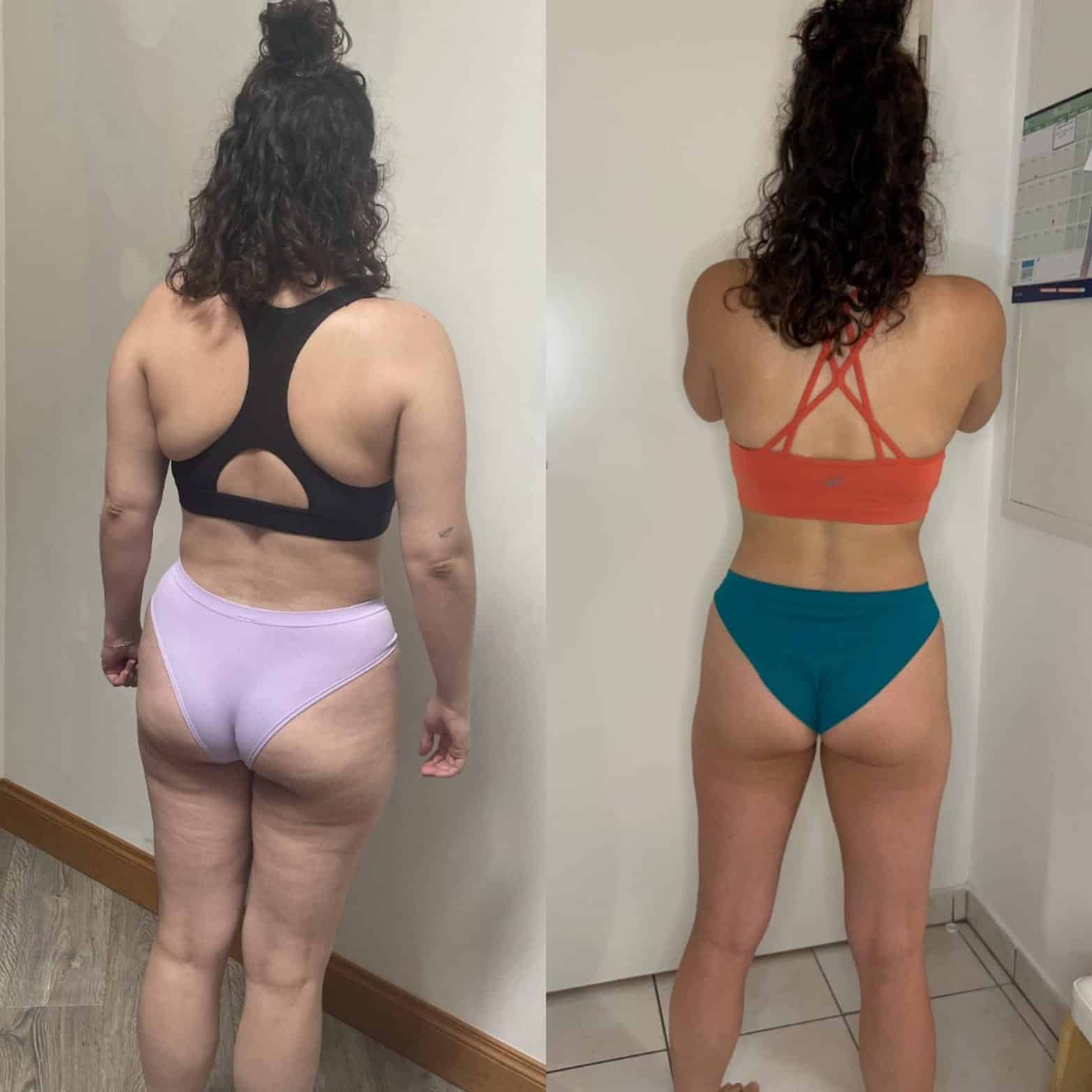Évolution physique avant après — Coach NutriSport