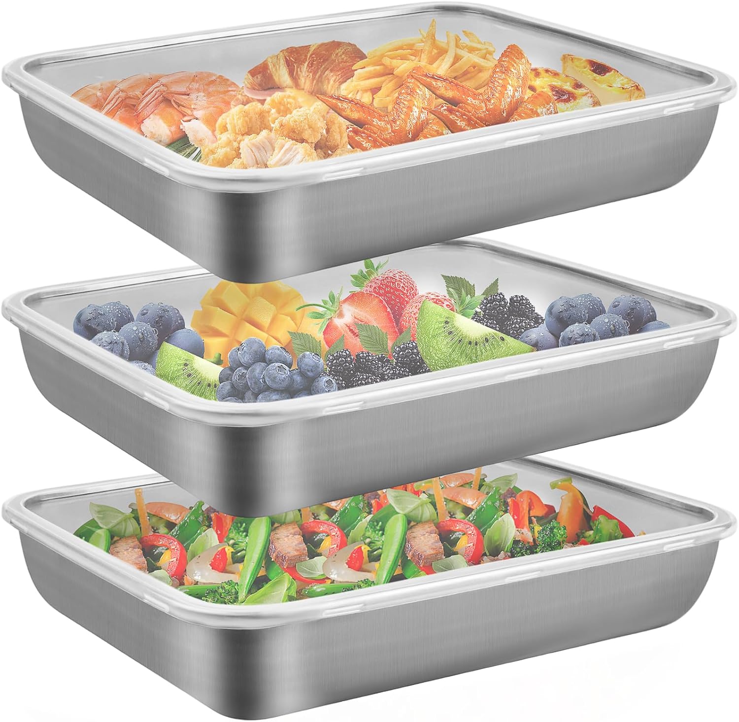 Boîte alimentaire en acier