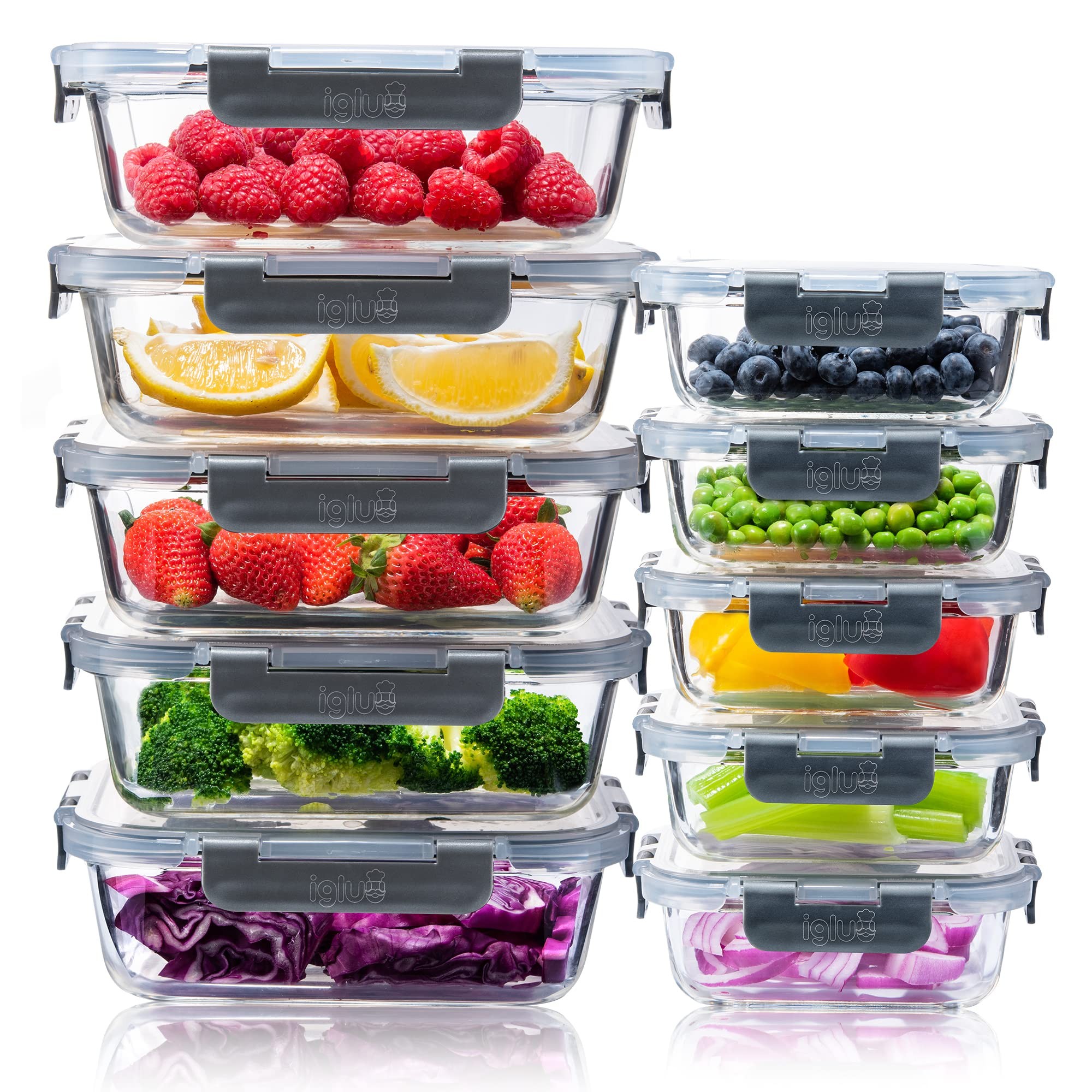 Boîtes meal prep sans BPA
