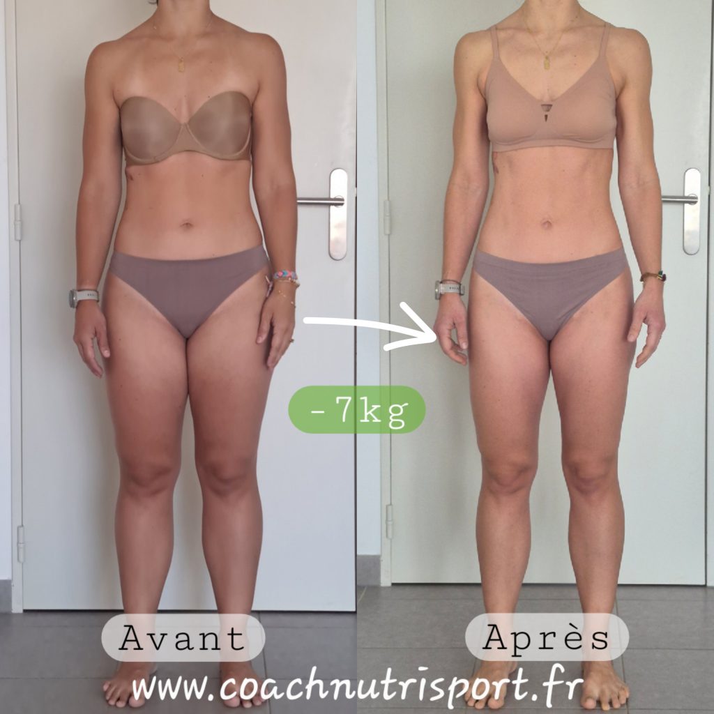 Perte de poids femme coach en nutrition